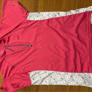 Bontrager Pink and White Women's Cycling Top
